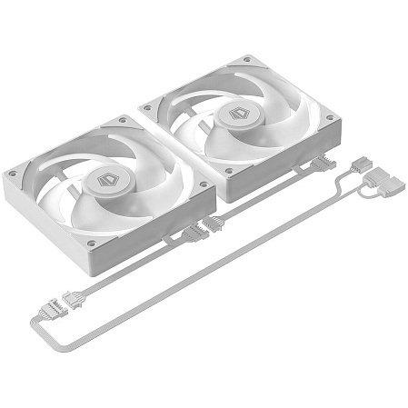 Система водяного охлаждения ID-Cooling FX240 LCD White ARGB 1150/1155/S1156/1151/1200/1700/1851, AM4/AM5