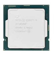 Процессор Intel Core i3-10105F 3.7ГГц, (Turbo 4.4ГГц), 4-ядерный, L3 6МБ, LGA1200, OEM