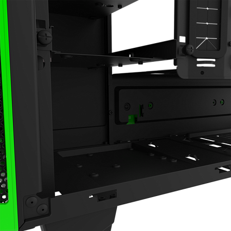 Корпус ATX Miditower NZXT H440 Window CA-H442W-M9 Black/Green
