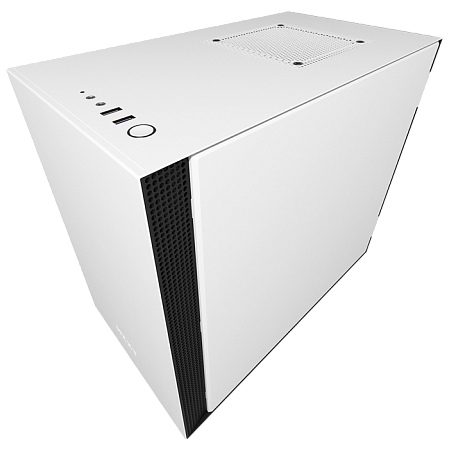 Корпус Mini-ITX Minitower NZXT H200 CA-H200B-W1 Mini-ITX White/Black