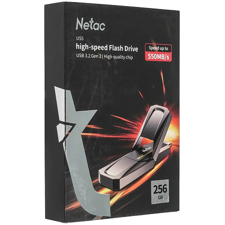 USB Flash накопитель 256GB Netac US5 ( NT03US5C-256G-32TA ) USB3.2 Type-C