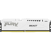 Модуль памяти DIMM 16Gb DDR5 PC48000 6000MHz Kingston Fury Beast White EXPO (KF560C30BWE-16)