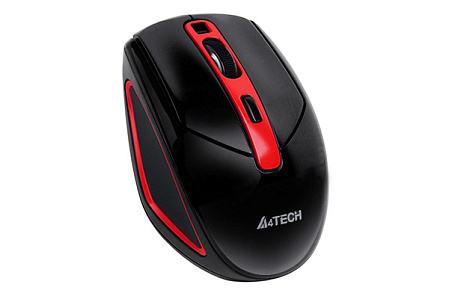 Мышь беспроводная A4Tech G11-590FX-2 Black/Red беспроводная