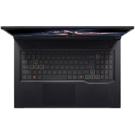 Ноутбук Acer Nitro V ANV17-41-R6A6 AMD Ryzen 7 260/16Gb/1Tb SSD/NV RTX5060 8Gb/17.3" FullHD/DOS Black