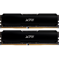 Модуль памяти DIMM 32Gb 2х16Gb DDR4 PC25600 3200MHz ADATA XPG Gammix D20 Black (AX4U320016G16A-DCBK20)