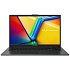 Ноутбук ASUS VivoBook Go 15 E1504GA-BQ150 Pentium N200/8Gb/256Gb SSD/15.6" FullHD OLED/DOS Black