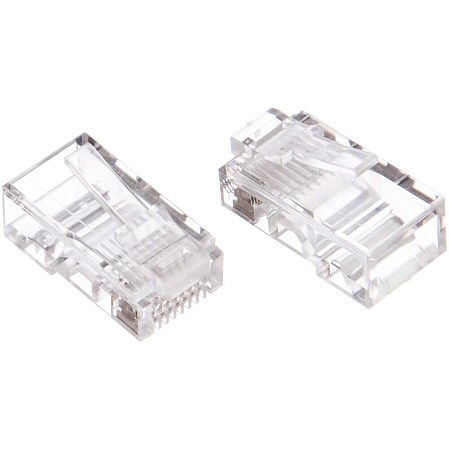 RJ45 коннектор (обжимной) без вставки 10шт