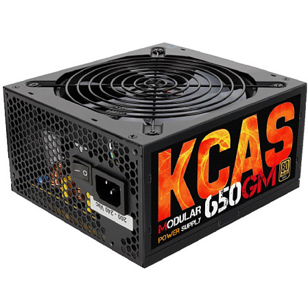 Блок питания 650W AeroCool (KCAS-650GM) RGB Led