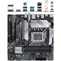 Материнская плата ASUS Prime B660M-A D4-CSM B660 Socket-1700 4xDDR4, 4xSATA3, RAID, 2xM.2, 3xPCI-E16x, 2xUSB3.2, DP, 2xHDMI, Glan, mATX