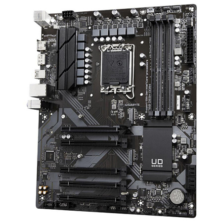 Материнская плата Gigabyte B760 DS3H DDR4 B760 Socket-1700 4xDDR4, 4xSATA3, RAID, 2xM.2, 5xPCI-E16x, 1xUSB3.2, 1xUSB3.2 Type C, DP, HDMI, Glan, ATX