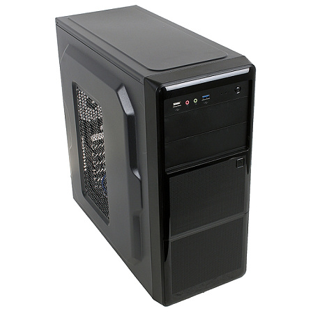 Корпус ATX Miditower 3Cott 3007B 500W Black