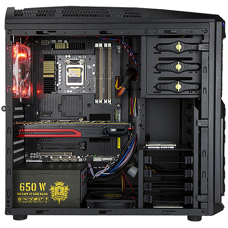 Корпус ATX Miditower INWIN G7 BWR143 Black