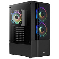 Корпус ATX Minitower AeroCool Quantum-G-BK-v2 Black