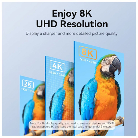Переходник HDMI(M) - HDMI(M) Vention (AIVH0)