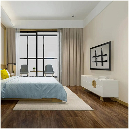 Кронштейн фиксированный Buro FX0S 22-65' до 35кг Vesa до 400x400