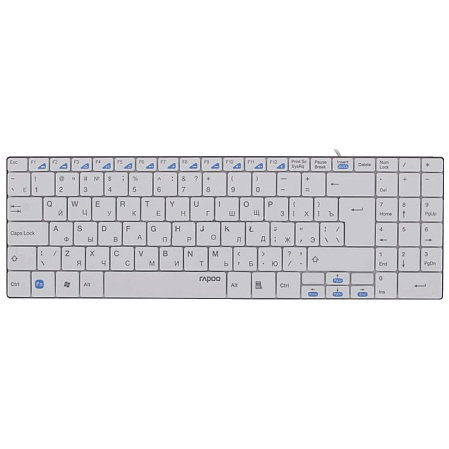 Клавиатура Rapoo N7200 White USB проводная