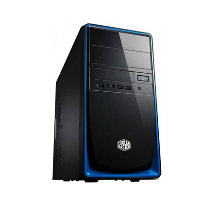 Корпус MicroATX Minitower Cooler Master Elite 344 RC-344-BKN1 Black/Blue