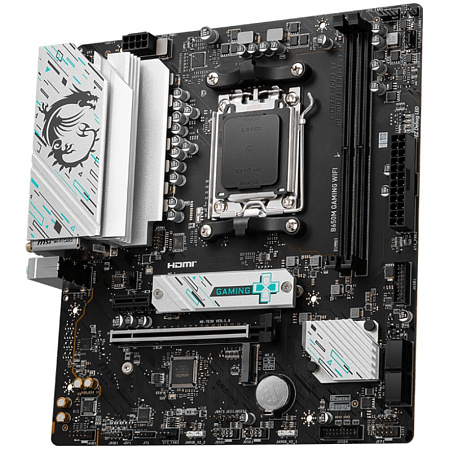 Материнская плата MSI B650M Gaming WiFi Socket-AM5 AMD B650 2xDDR5, 4xSATA3, RAID, 2xM.2, 1xPCI-E16x, 3xUSB3.2, 1xUSB3.2 Type C, DP, HDMI, WiFi, 2.5Glan, mATX Ret