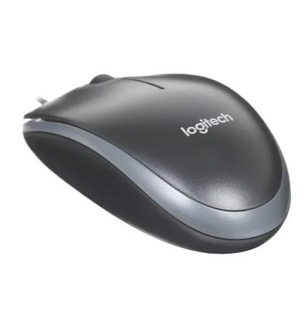 Мышь Logitech B100 Optical Mouse Black