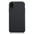Чехол для Apple iPhone Xr Brosco Softrubber серый