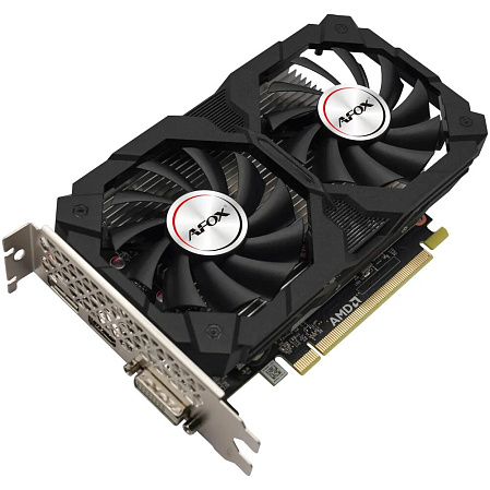 Видеокарта Afox 4096Mb RX 550 AFRX550-8192D5H2-V2 DP, HDMI, DVI Ret