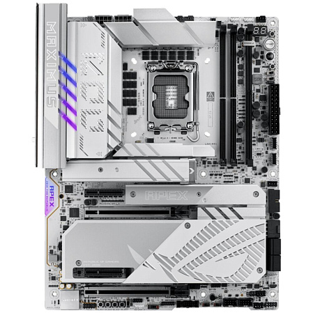Материнская плата ASUS ROG Maximus Z890 Apex Z890 Soc-1851 2xDDR5, 4xSATA3, RAID, 6хM.2, 4xPCI-E16x, 8xUSB3.2, 3xUSB3.2 Type C, DP, HDMI, WiFi, 5Glan, ATX
