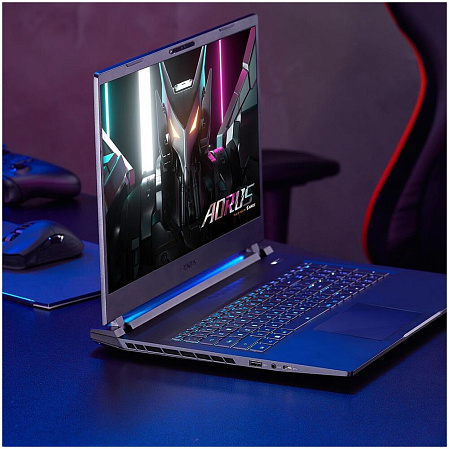 Ноутбук Gigabyte Aorus 17 9SF Core i5 12500H/16Gb/512Gb SSD/NV RTX4070 8Gb/17.3" FullHD/DOS Black