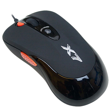 Мышь A4Tech X-705K Black проводная