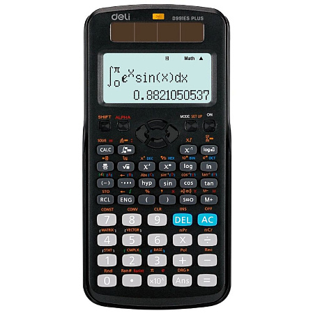 Калькулятор Deli ED991ES черный