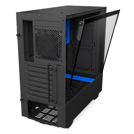 Корпус ATX Miditower NZXT H500 CA-H500B-BL Black/Blue