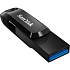 USB Flash накопитель 256GB SanDisk Ultra Dual Drive Go (SDDDC3-256G-G46) USB3.1/Type-C (OTG) Черный