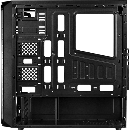Корпус ATX Miditower AeroCool SI-5200 Frost Black