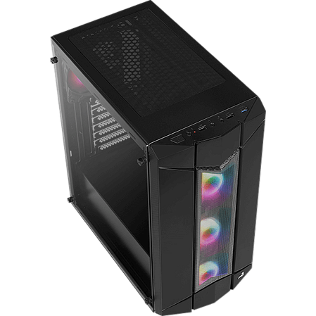 Корпус ATX Miditower AeroCool Sentinel Black
