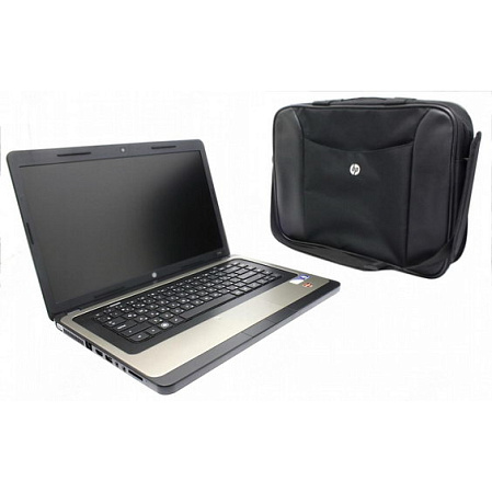 Ноутбук HP Compaq 630 LH439EA Intel P6200/4Gb/500Gb/ATI Mob Radeon HD6370 512Mb/DVD/WiFi/BT/cam/15.6" HD/W7HB/bag/black  