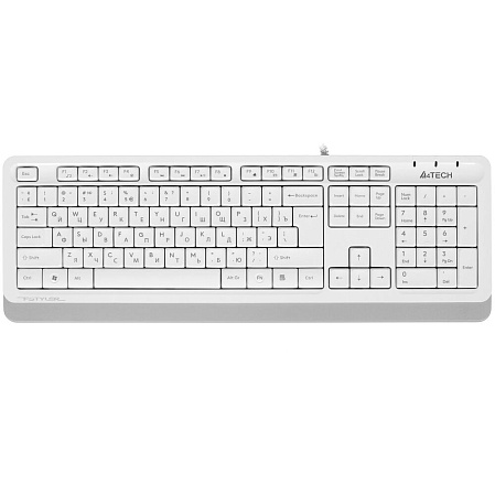 Клавиатура+мышь A4Tech Fstyler F1010 White/Grey