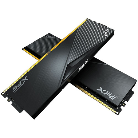 Модуль памяти DIMM 32Gb 2х16Gb DDR5 PC48000 6000MHz ADATA XPG Lancer Black (AX5U6000C3016G-DCLABK)