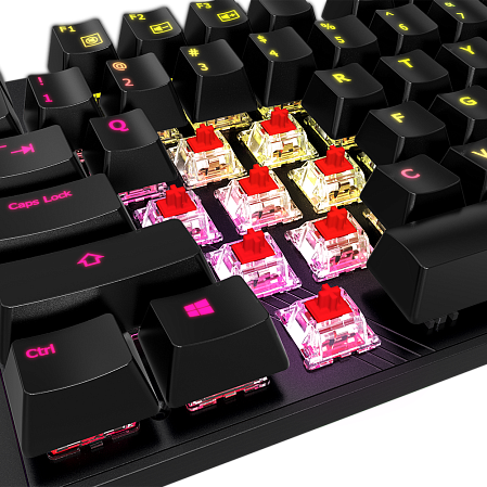 Клавиатура Gigabyte AORUS K1 Gaming Keyboard Black USB