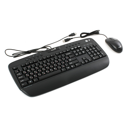 Клавиатура+мышь Genius C220e Black USB