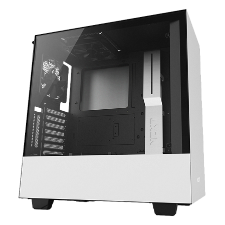 Корпус ATX Miditower NZXT H500i Smart CA-H500W-W1 White/Black