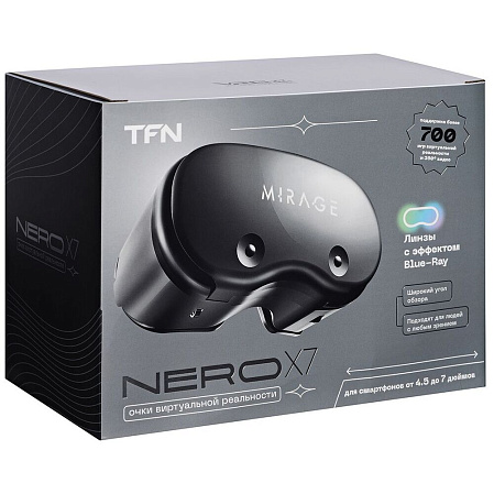 Очки виртуальной реальности TFN Nero X7 Pro черные