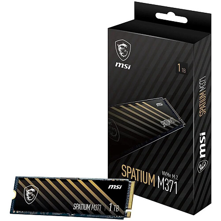 Внутренний SSD-накопитель 1000Gb MSI Spatium M371 S78-440L870-P83 M.2 2280 PCIe NVMe 3.0 x4
