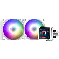 Система водяного охлаждения Zalman Alpha2 A24 DS White ARGB (S1150/1155/S1151/1200/1700/1851, AM4, AM5)