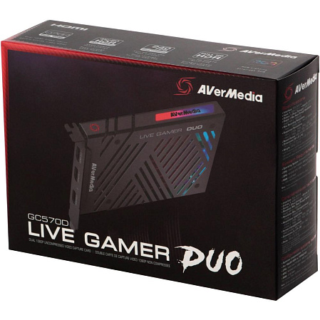 Плата видеозахвата AverMedia Live Gamer DUO PCI-E 