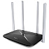 Беспроводной маршрутизатор Mercusys AC12, Wi-Fi 5 802.11ac 1167Мбит/с, 2.4+5ГГц, 4xLAN, 1xWAN чёрный