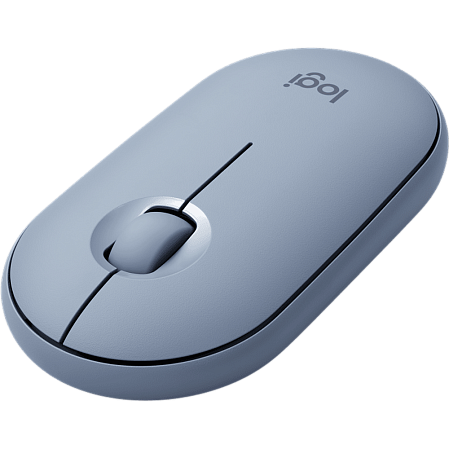 Мышь беспроводная Logitech Pebble M350 Wireless Blue Grey