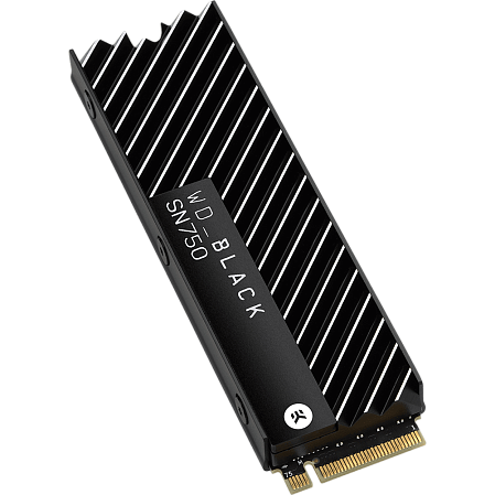 Внутренний SSD-накопитель 500Gb Western Digital Black SN750 (WDS500G3XHC) M.2 2280 PCIe NVMe 3.0 x4