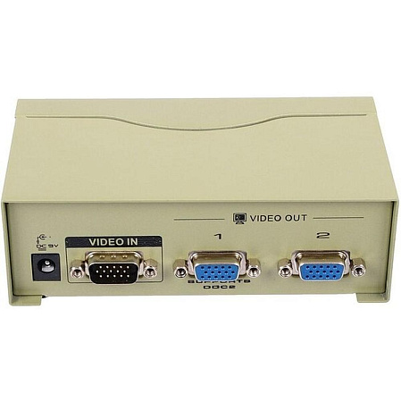 Разветвитель VCOM VDS8015, 1 VGA вход => 2 VGA