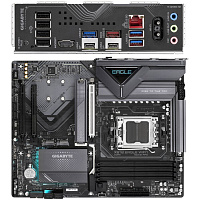 Материнская плата Gigabyte X870 Eagle WiFi7 Socket-AM5 AMD X870 4xDDR5, 4xSATA3, RAID, 3xM.2, 3xPCI-E16x, 4xUSB3.2, 2xUSB3.2 Type C, DP, HDMI, 2.5Glan, WiFi, ATX Ret