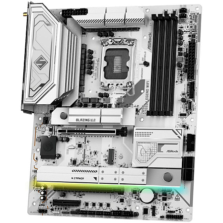 Материнская плата ASRock Z890 Steel Legend WiFi Z890 Soc-1851 4xDDR5, 4xSATA3, RAID, 4хM.2, 3xPCI-E16x, 6xUSB3.2, 2xUSB3.2 Type C, DP, HDMI, WiFi 2.5Glan, ATX
