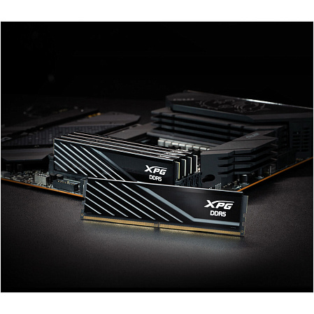 Модуль памяти DIMM 32Gb 2х16Gb DDR5 PC51200 6400MHz ADATA XPG Lancer Blade Black (AX5U6400C3216G-DTLABBK)